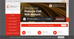 Desktop Screenshot of clusterincendis.com